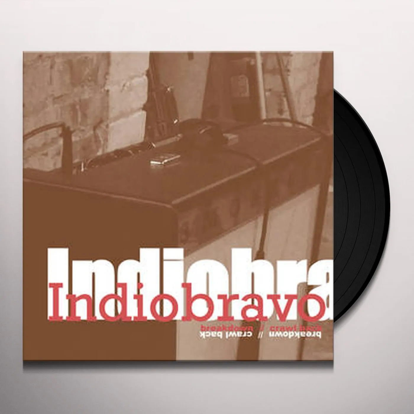 Indio Bravo BREAKDOWN / CRAWL BACK Vinyl Record