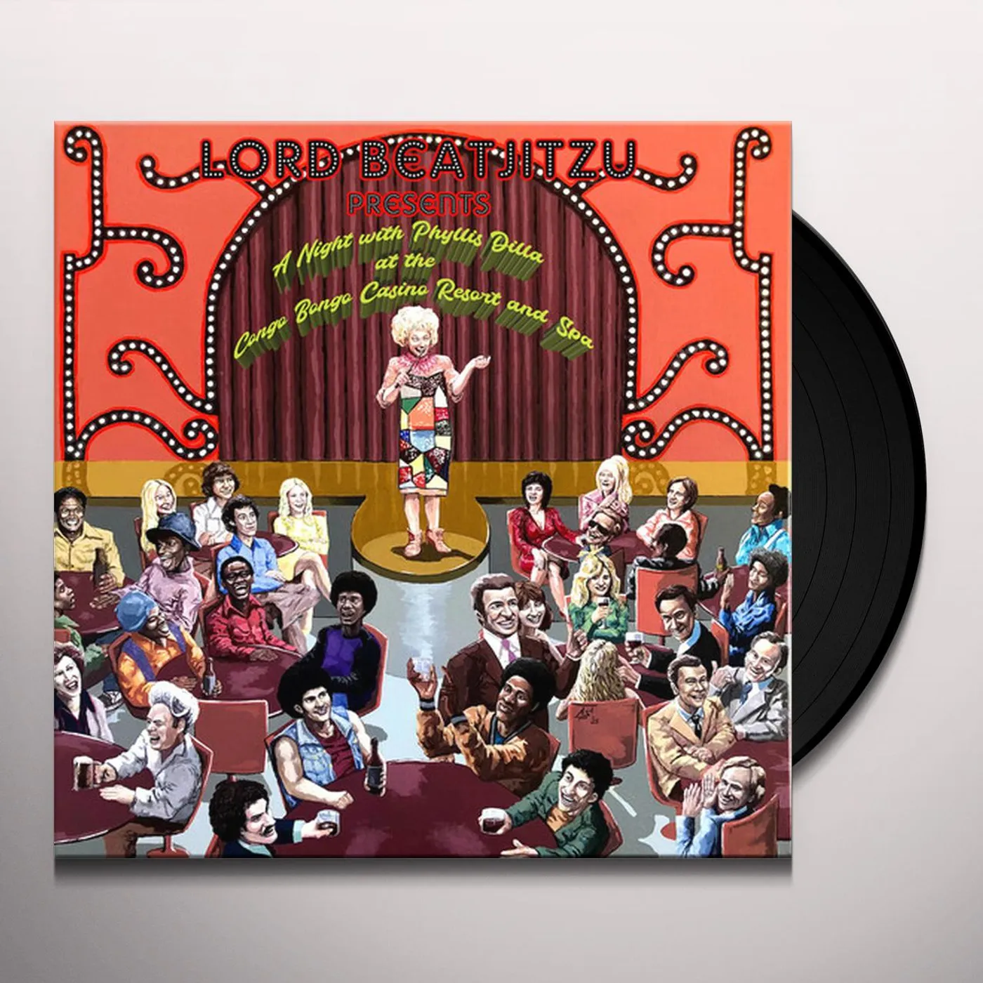Lord Beatjitzu Night With Phyllis Dilla At The Congo Bongo Vinyl Record