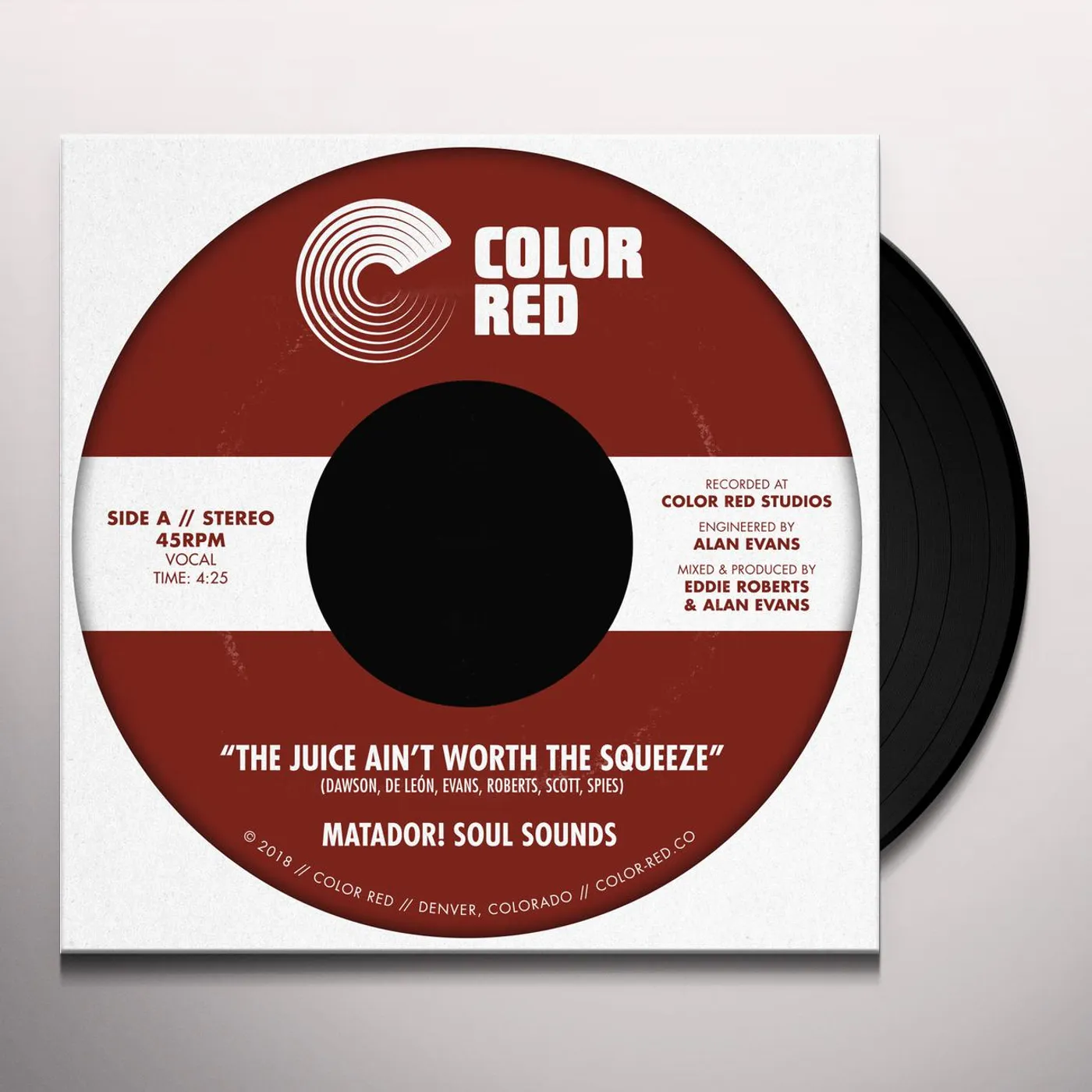 Matador! Soul Sounds JUICE AIN'T WORTH THE SQUEEZE / GO ON LOVE Vinyl Record