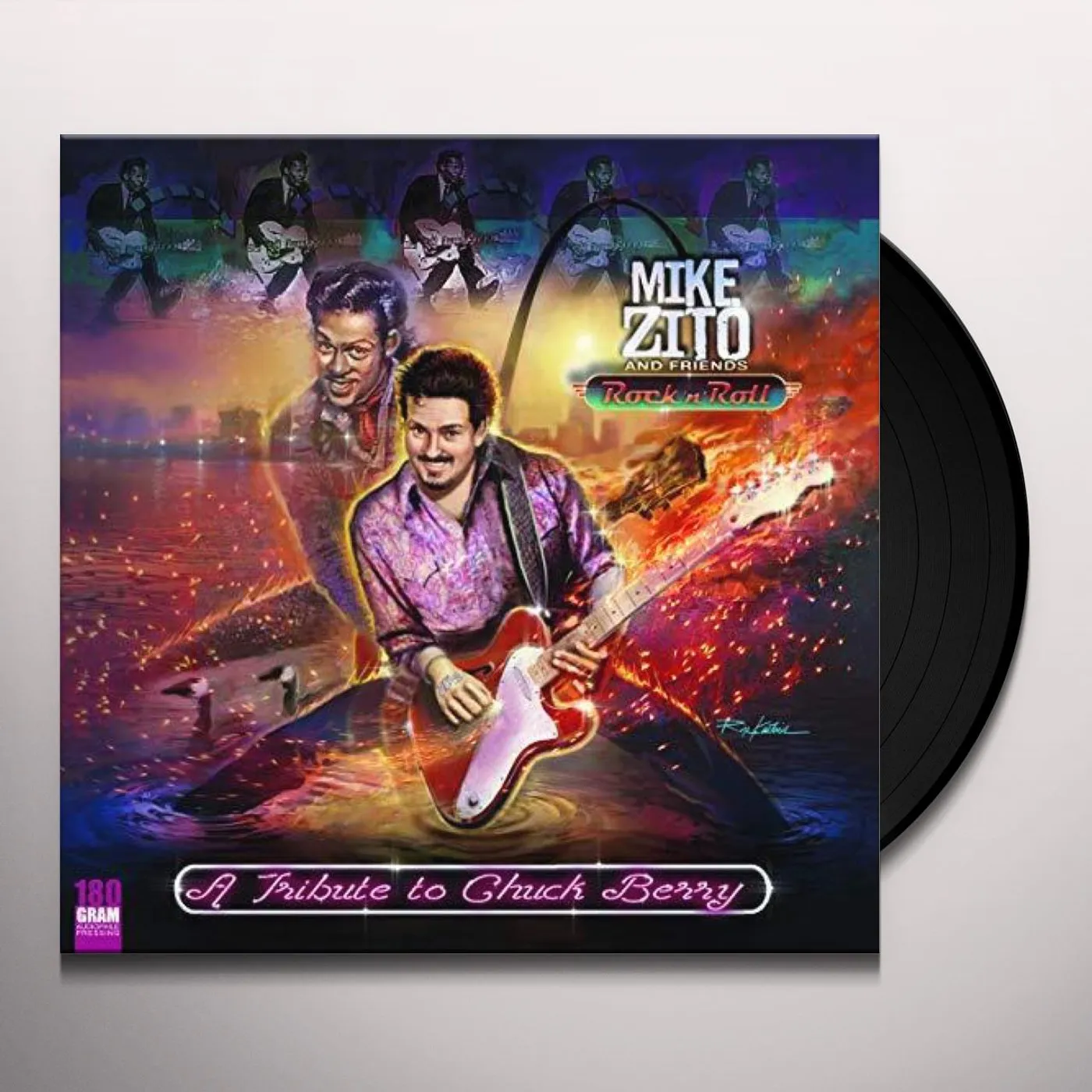 Mike Zito TRIBUTE TO CHUCK BERRY Vinyl Record