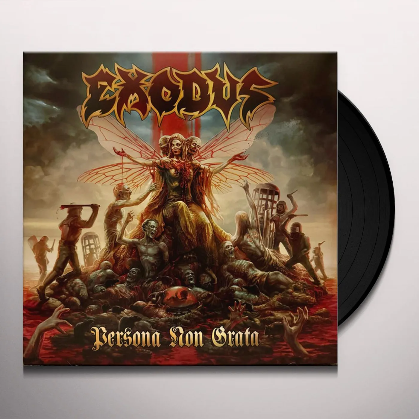 Exodus PERSONA NON GRATA (CLEAR/GOLD/BLACK/TURQUOISE VINYL) Vinyl Record