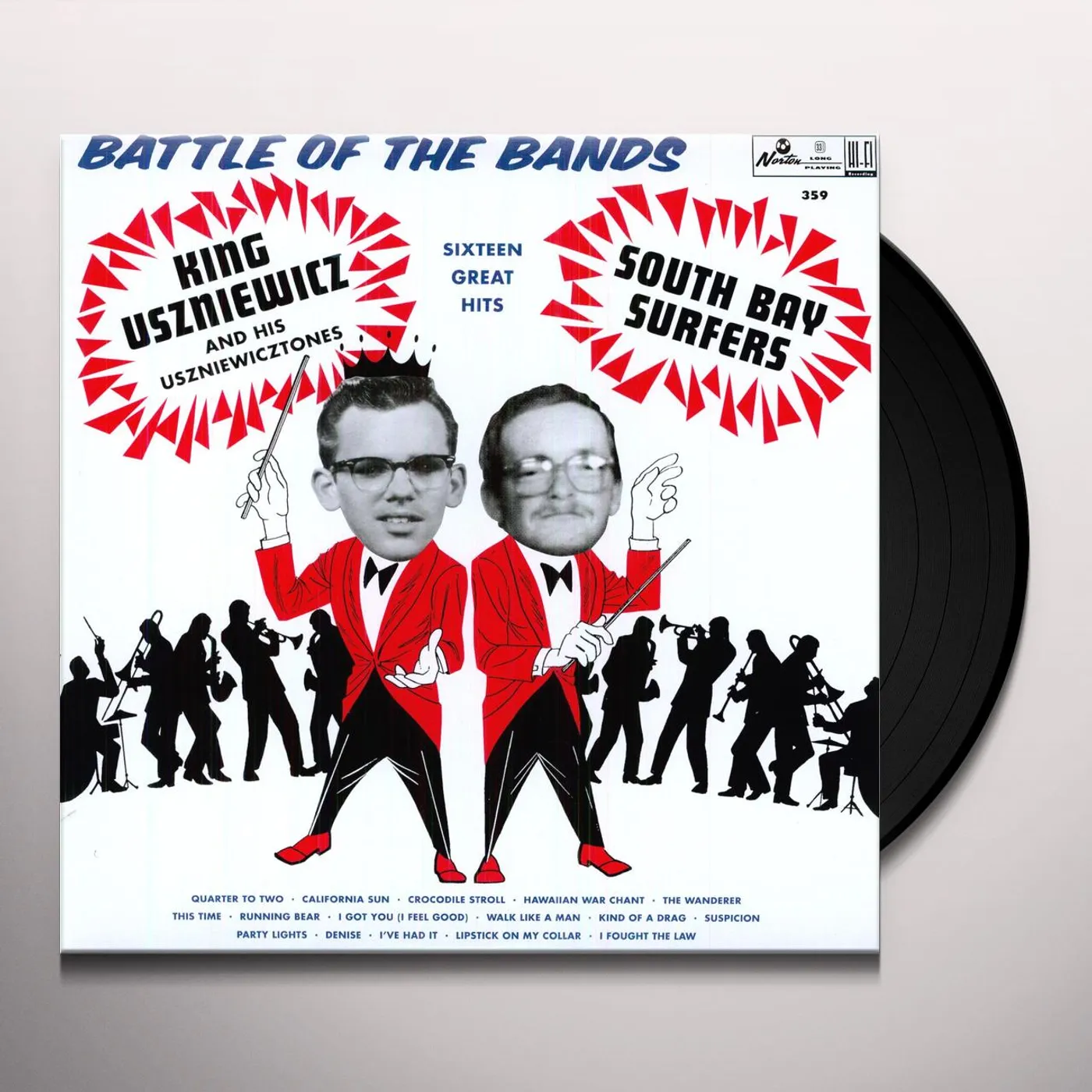 King Uszniewicz & The Uszniewicztones Battle Of The Bands Vinyl Record