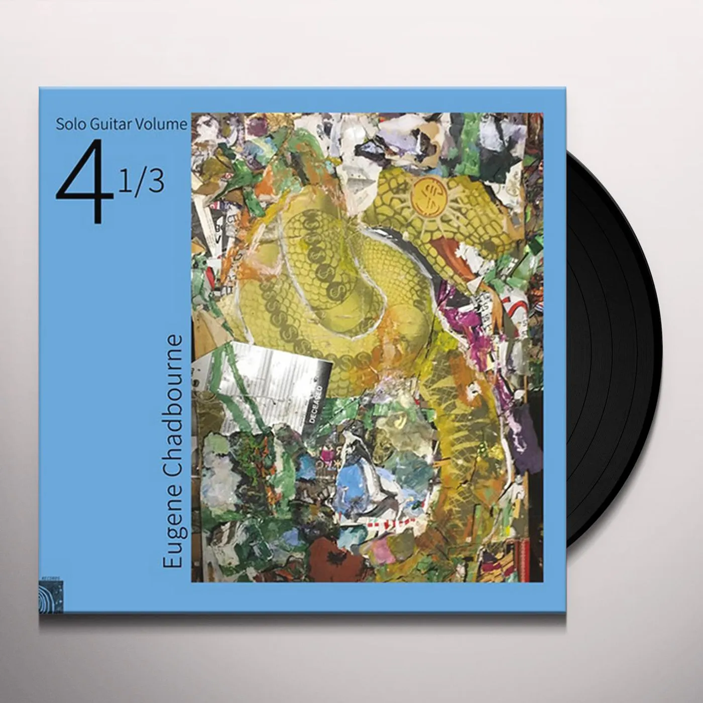 Eugene Chadbourne SOLO GUITAR VOLUME 4-1/3 Vinyl Record