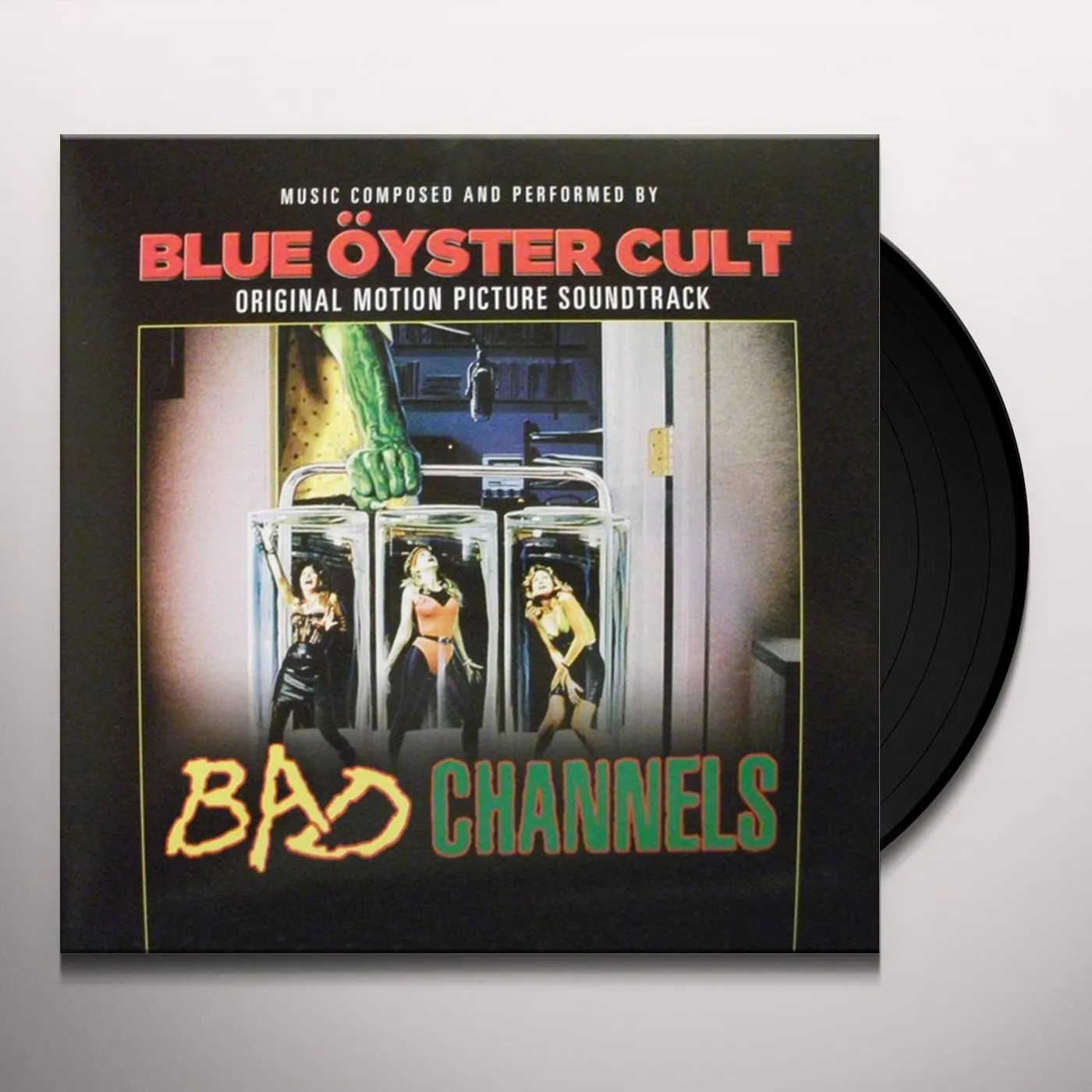 Blue Öyster Cult BAD CHANNELS / Original Soundtrack Vinyl Record