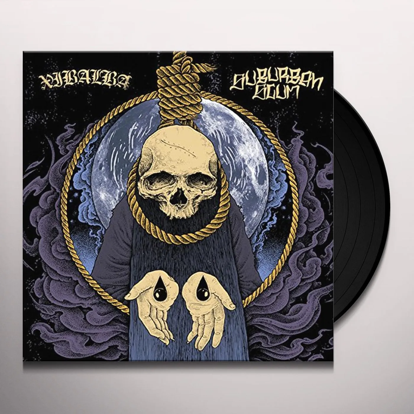 Xibalba, Suburban Scum SPLIT Vinyl Record