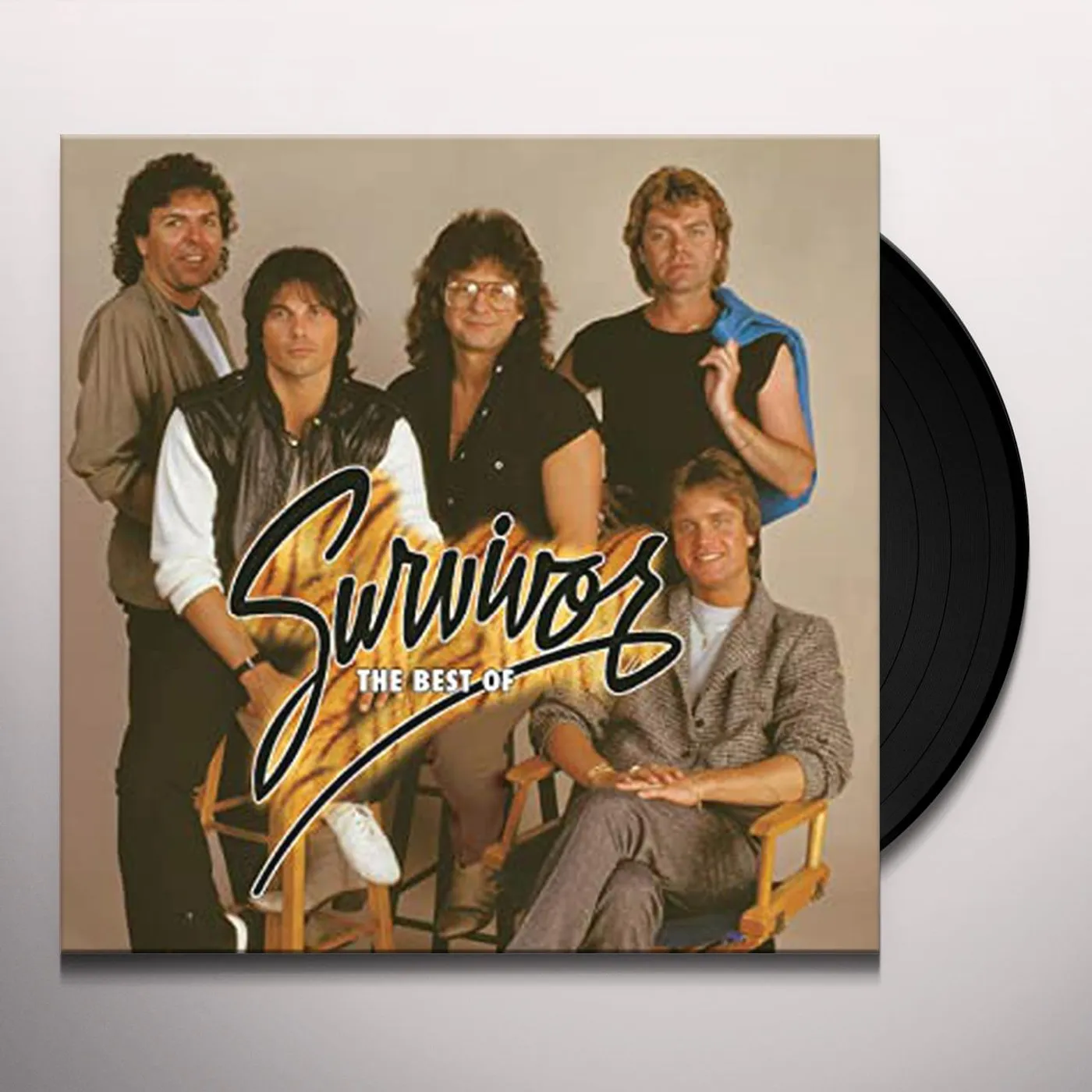 BEST OF SURVIVOR-GREATEST HITS (AUDP) Vinyl Record - Black Vinyl, Blue Vinyl