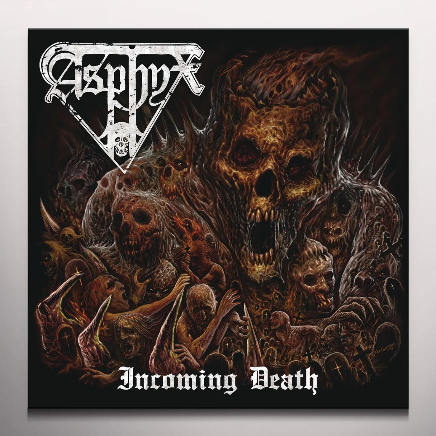 Asphyx Incoming Death Vinyl Record