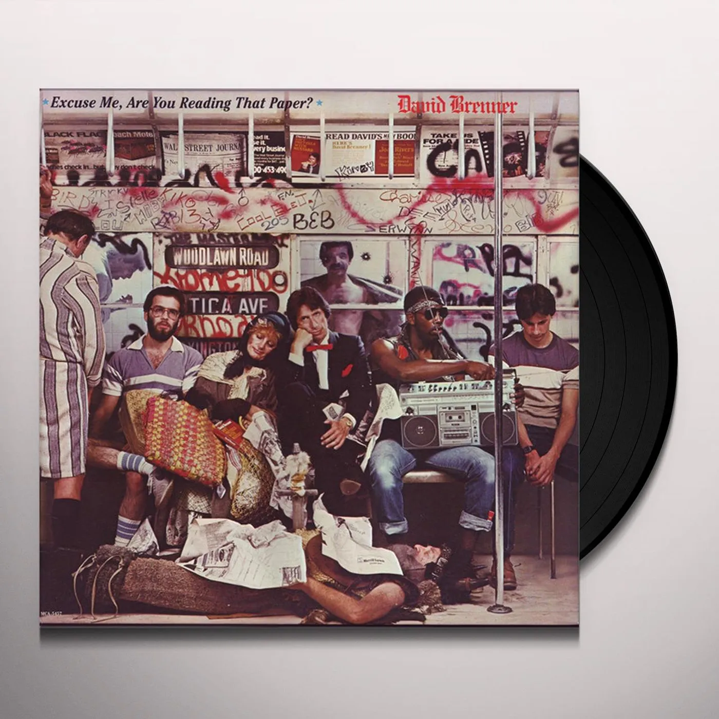 David Brenner EXCUSE ME ARE YOU READING THAT PAPER Vinyl Record