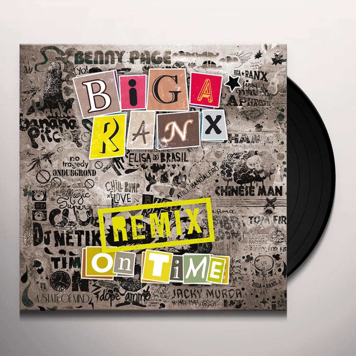 Biga*Ranx On Time Remix Vinyl Record