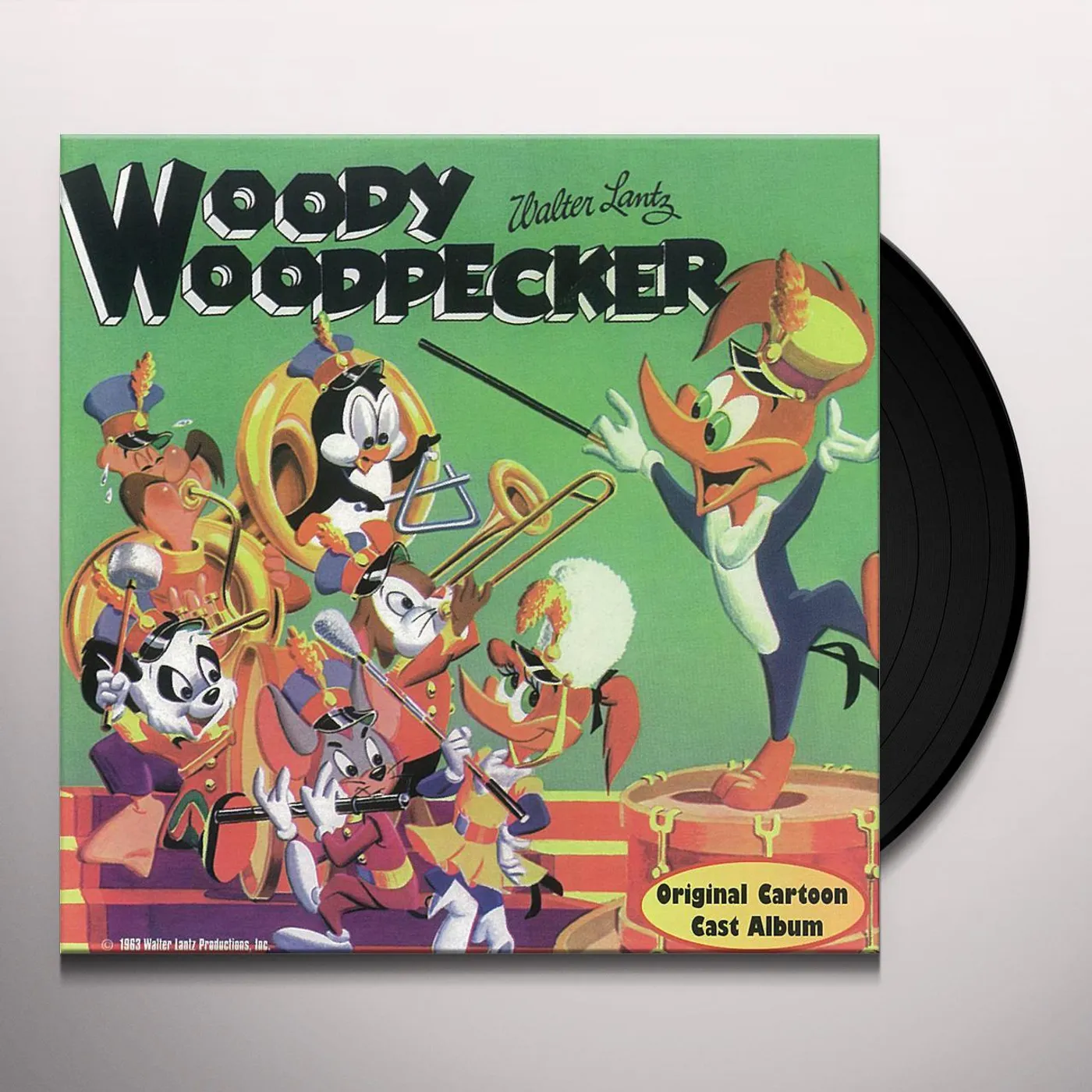 Golden Orchestra Woody Woodpecker Vinyl Record