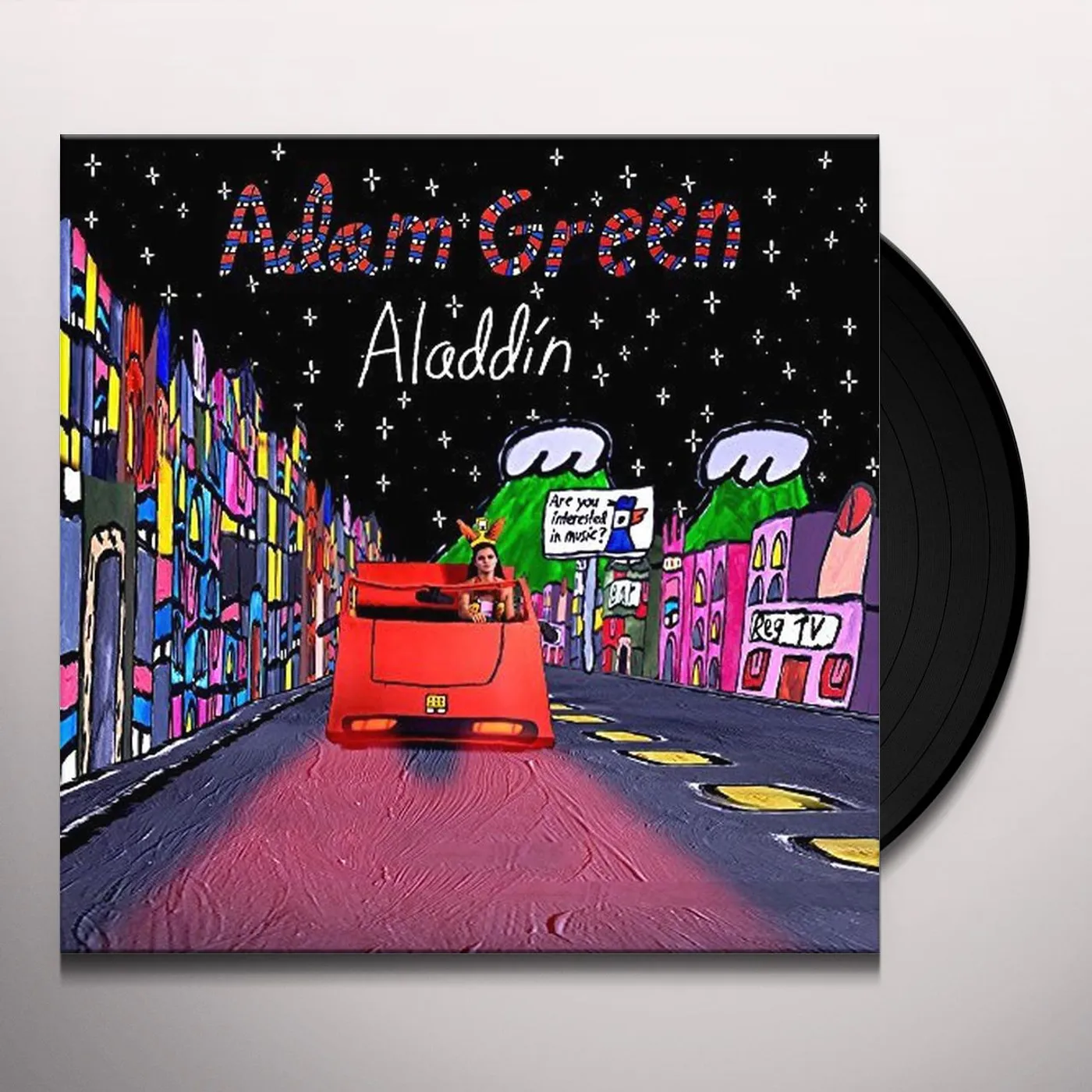 Adam Green ALADDIN Vinyl Record - w/CD, UK Release