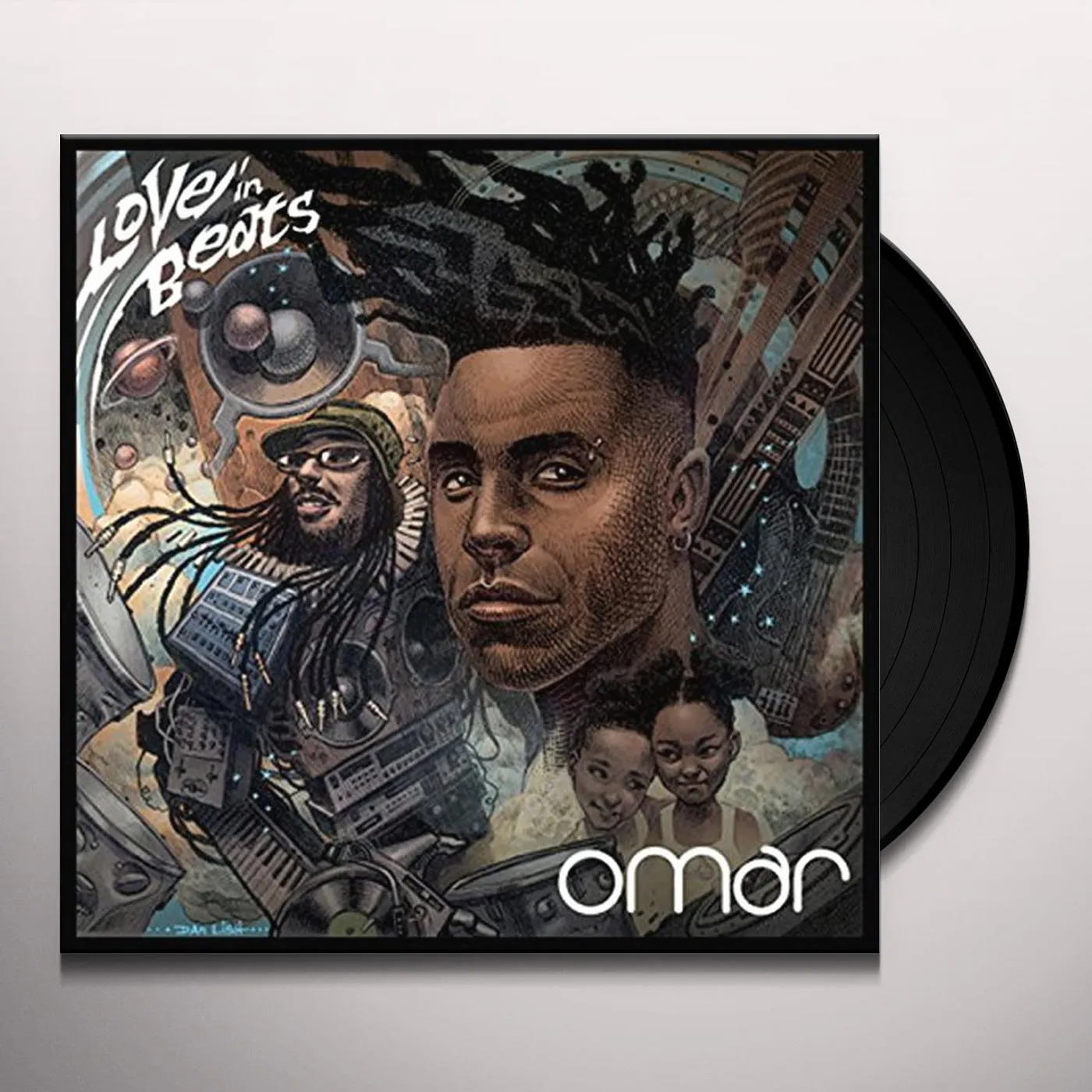 Omar Love in Beats Vinyl Record