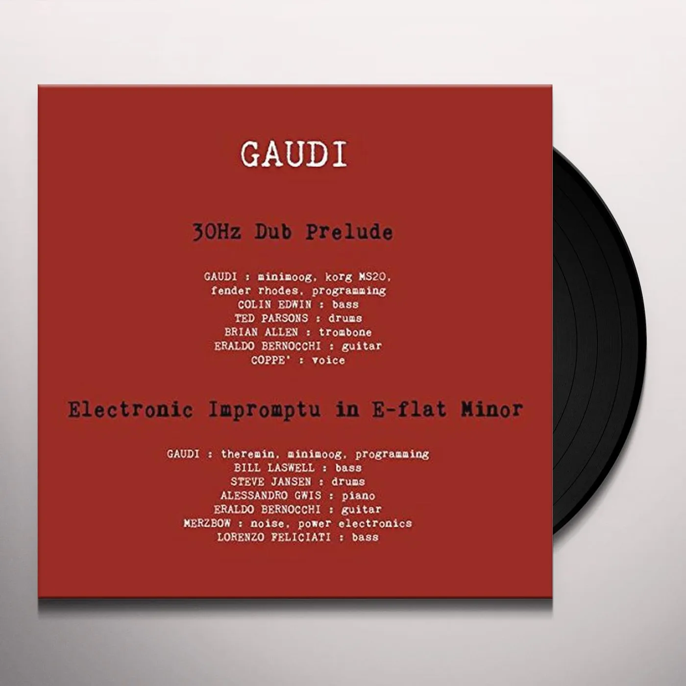 Gaudi EP Vinyl Record