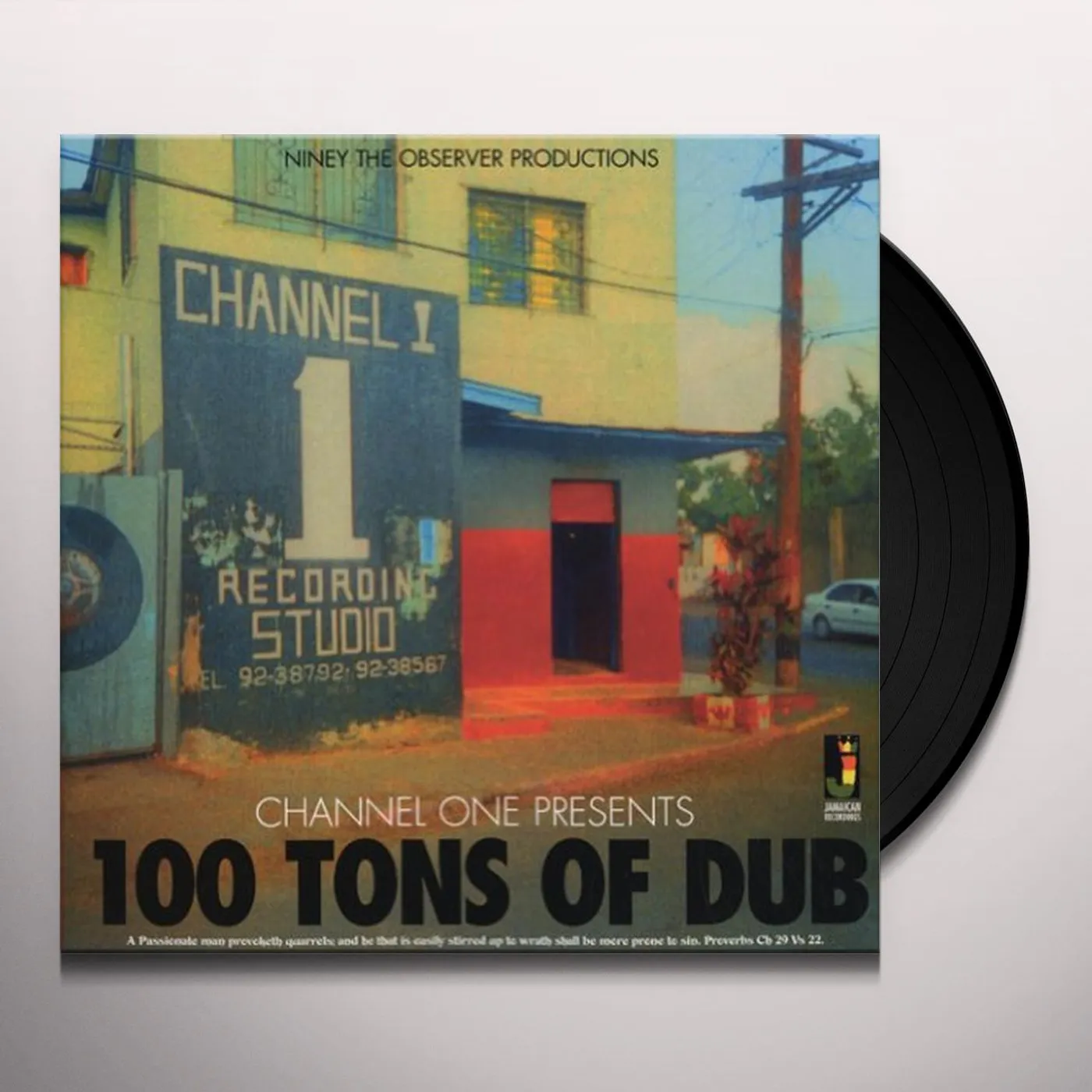 Niney The Observer Channel One Presents: 100 Tons Of Dub Vinyl Record