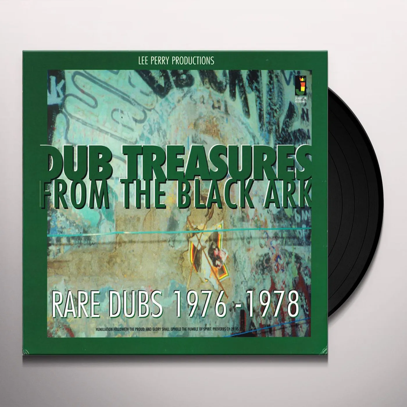 Lee "Scratch" Perry DUB TREASURES FOR THE BLACK ARK Vinyl Record