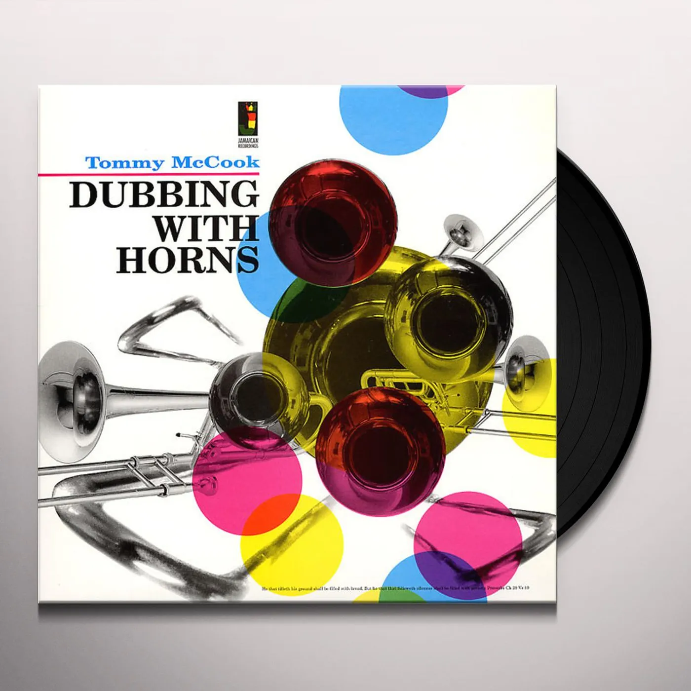 Tommy McCook Dubbing With Horns Vinyl Record