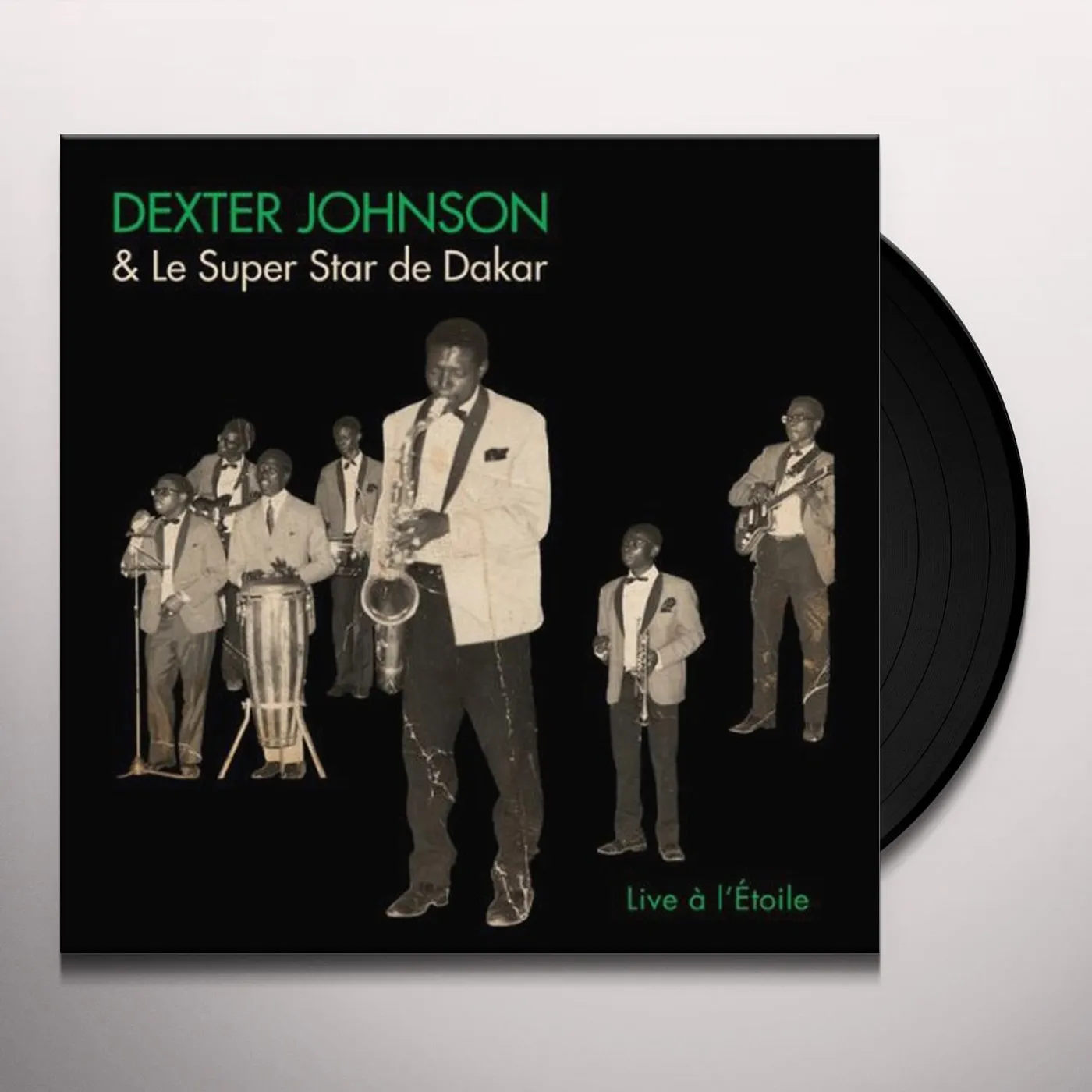 Dexter Johnson LIVE A LETOILE Vinyl Record