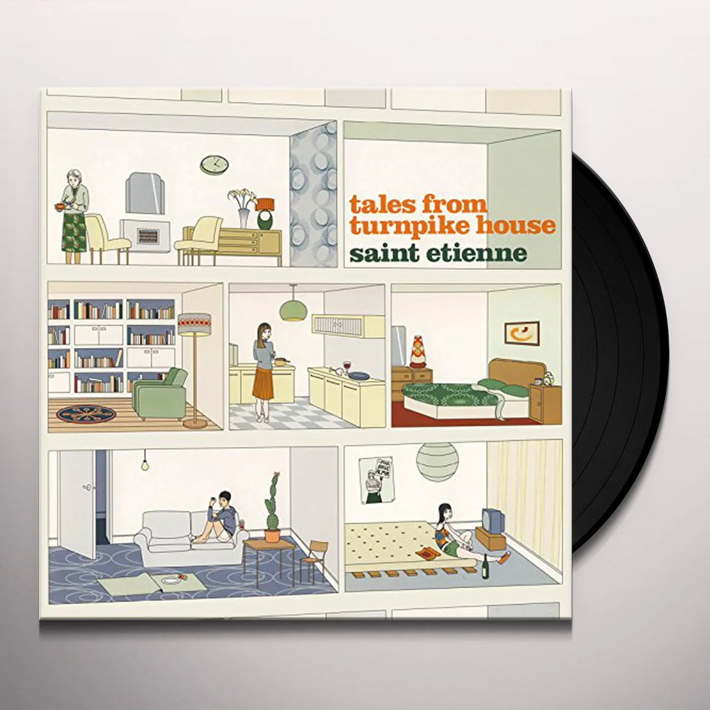 Saint Etienne Tales from Turnpike House Vinyl Record