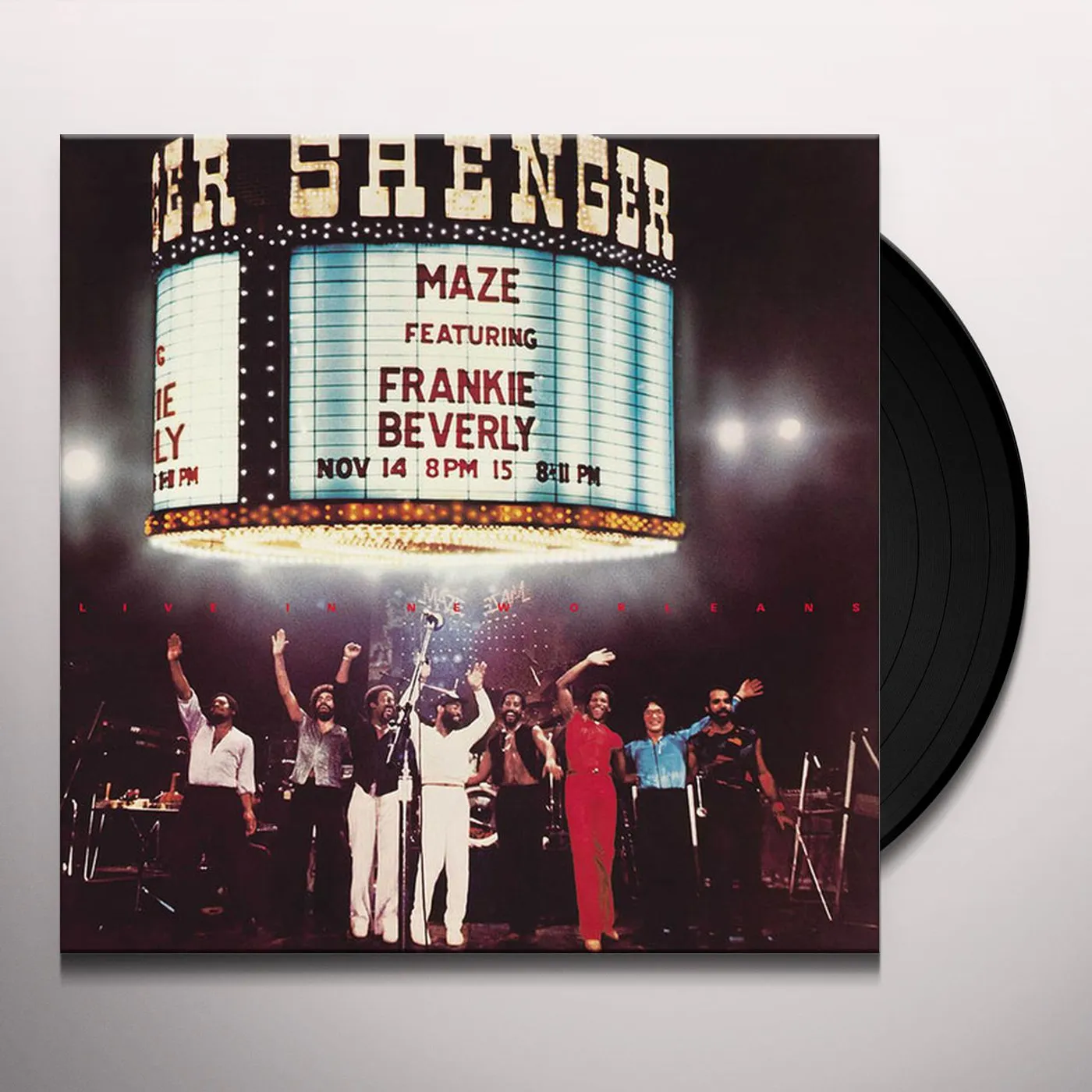 Maze Live In New Orleans Vinyl Record