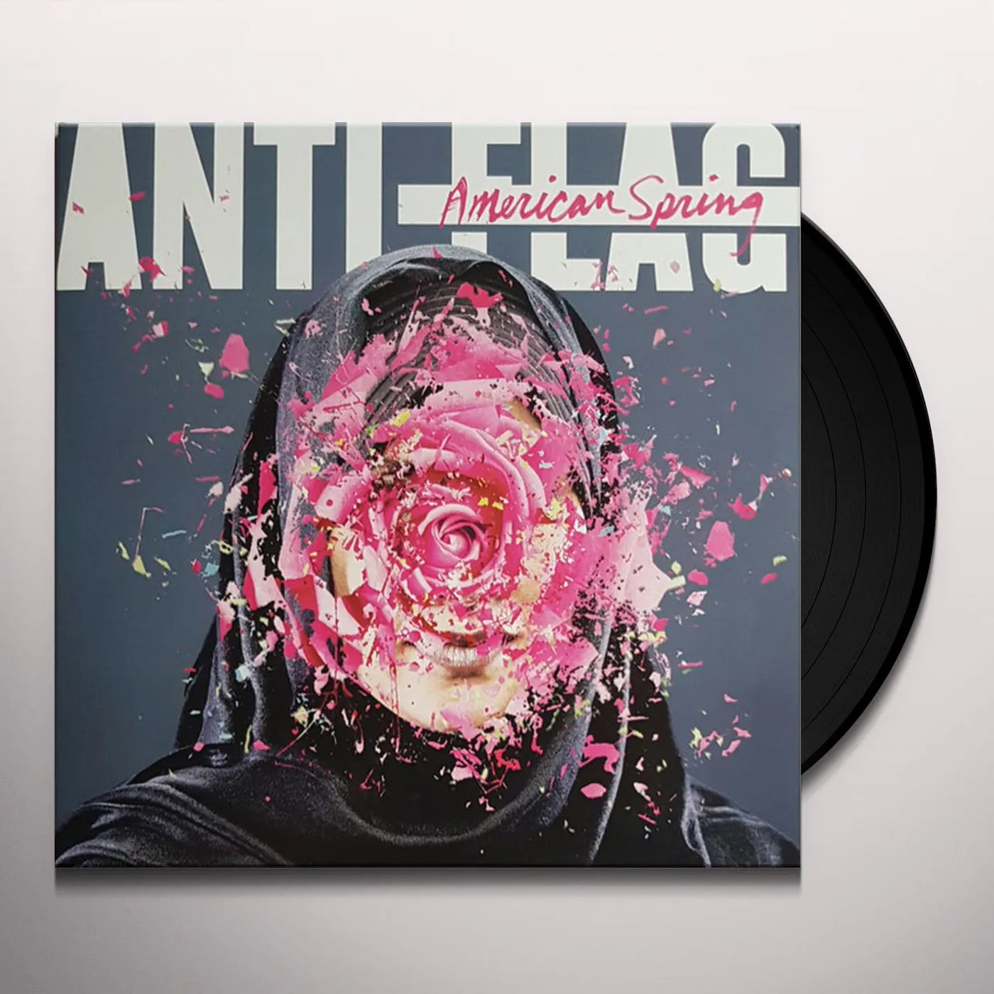 Anti-Flag AMERICAN SPRING (PINK VINYL) Vinyl Record