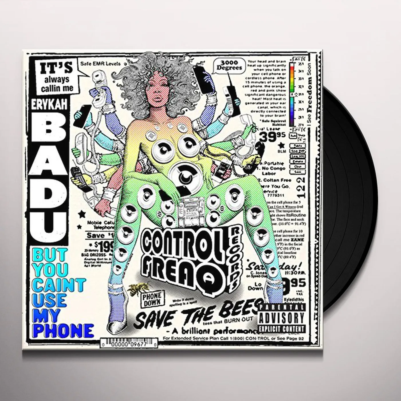 Erykah Badu But You Caint Use My Phone Vinyl Record