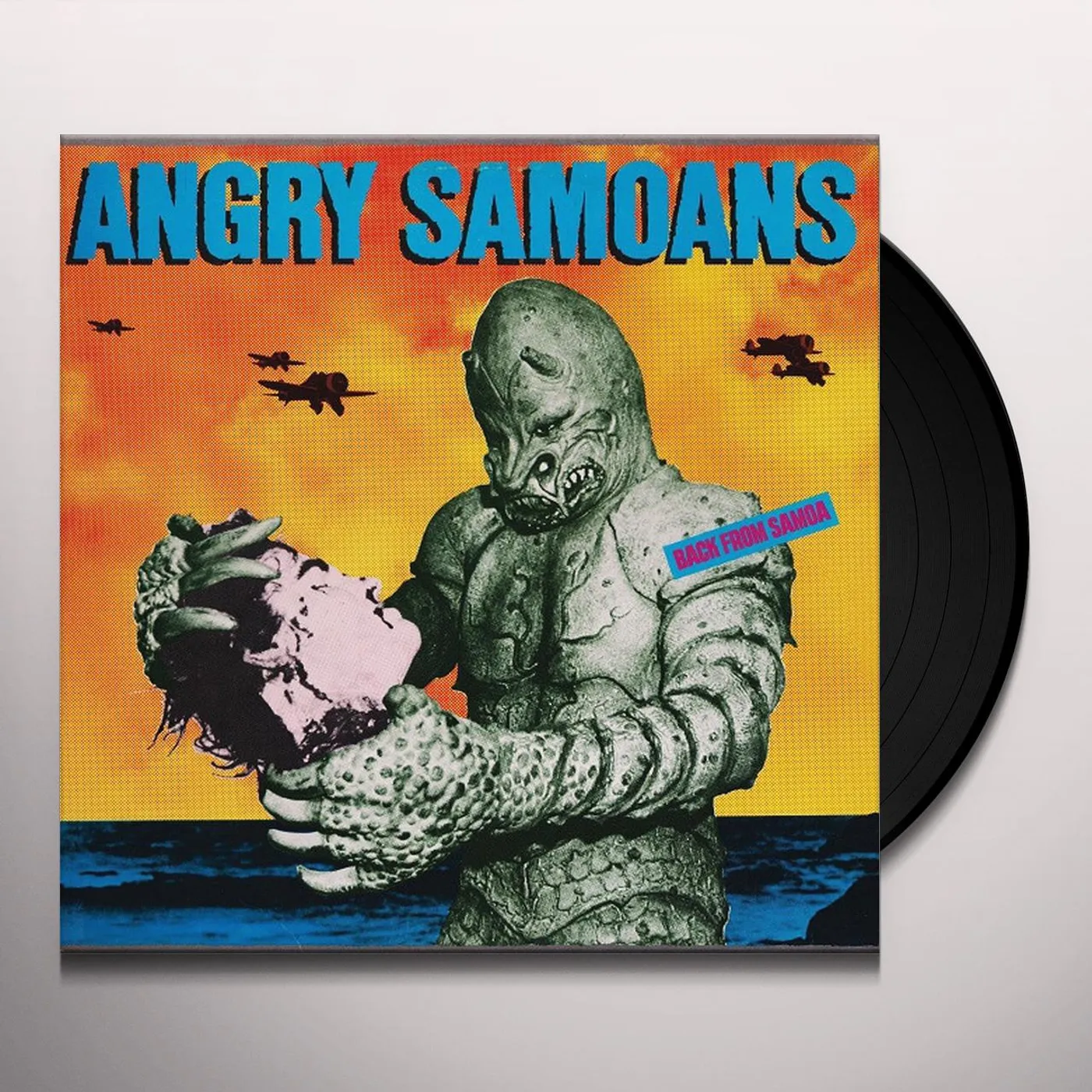 Angry Samoans BACK FROM SAMOA (CLEAR VINYL) Vinyl Record