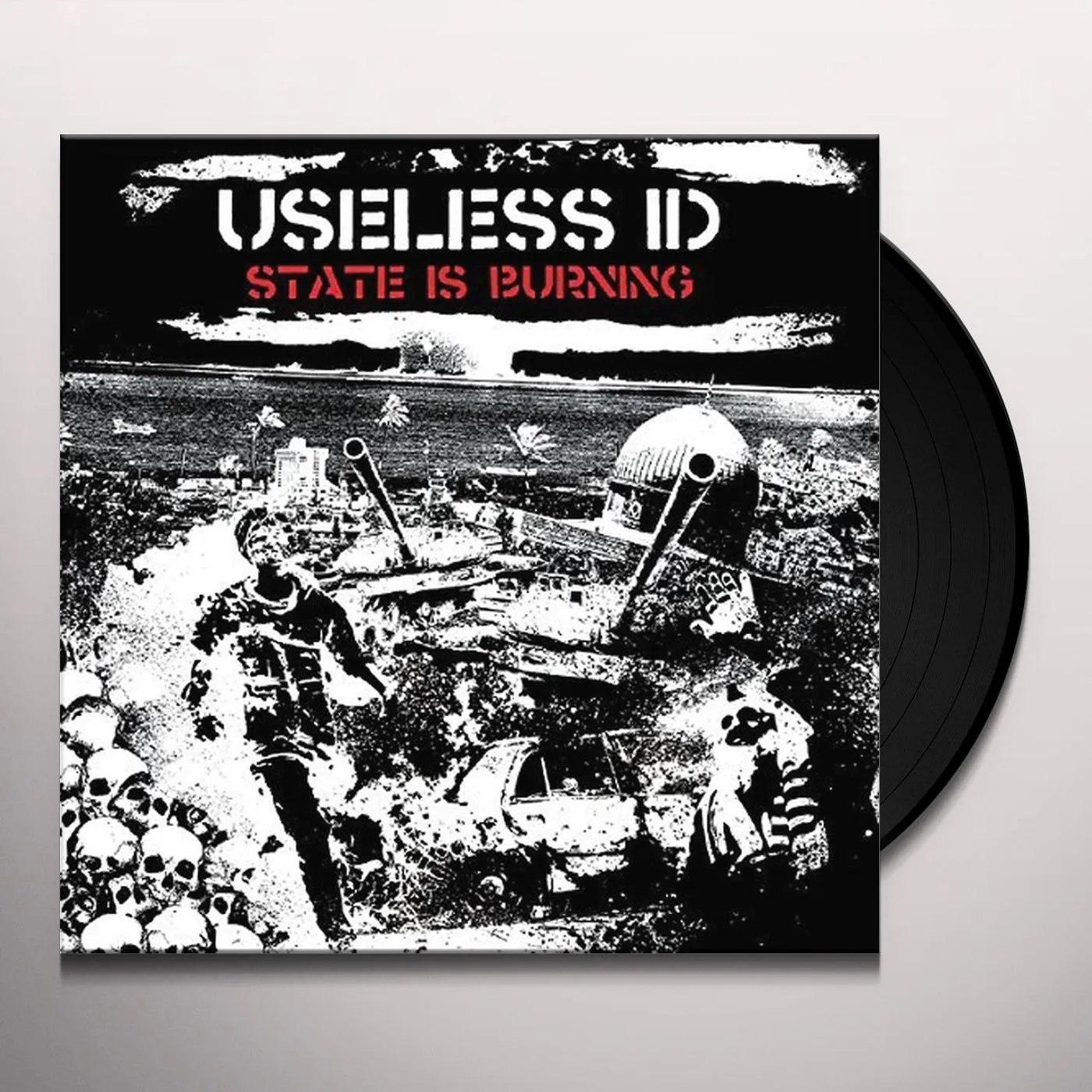 Useless Id State Is Burning Vinyl Record