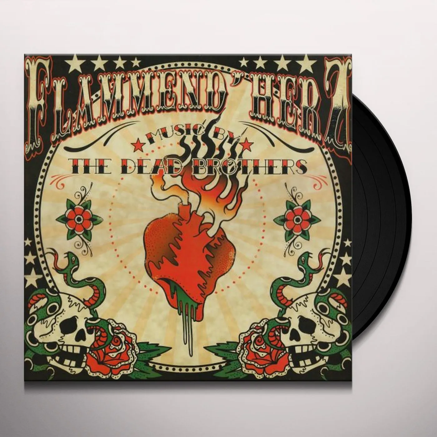 The Dead Brothers FLAMMEND HERZ Vinyl Record