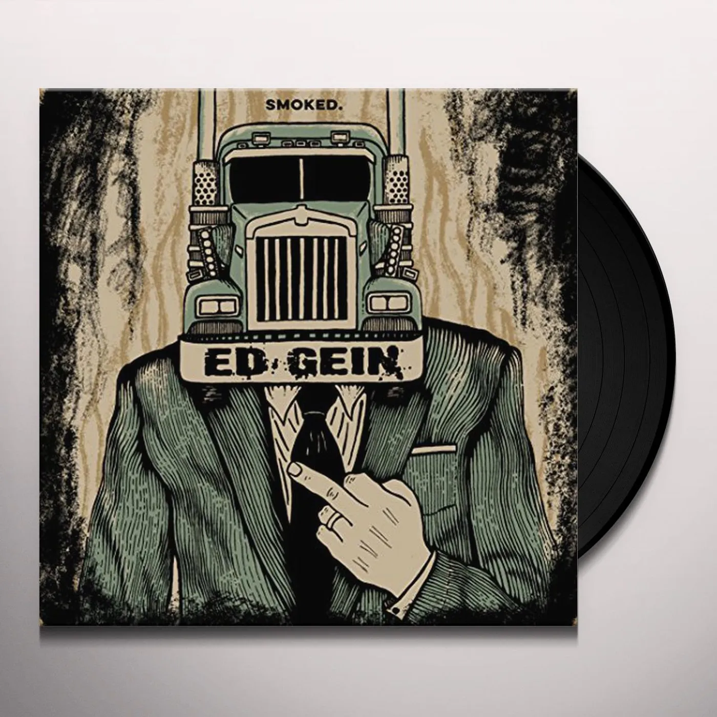 Ed Gein Smoked Vinyl Record