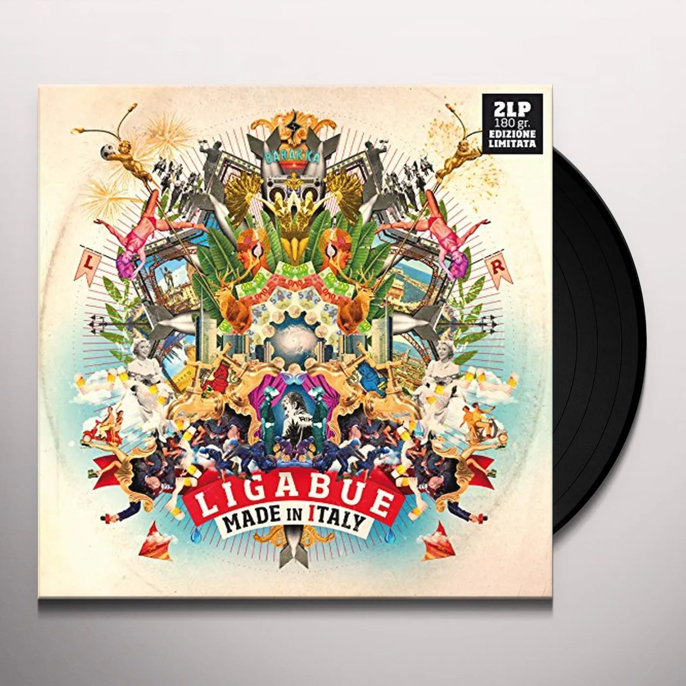 Ligabue Made in Italy Vinyl Record