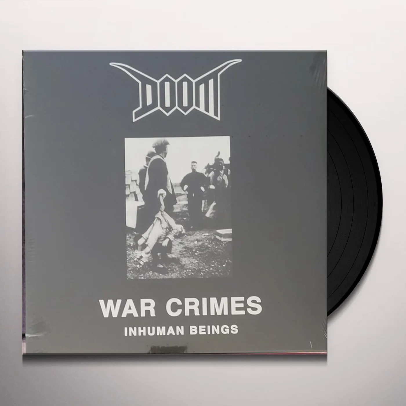 Doom WAR CRIMES - INHUMAN BEINGS Vinyl Record