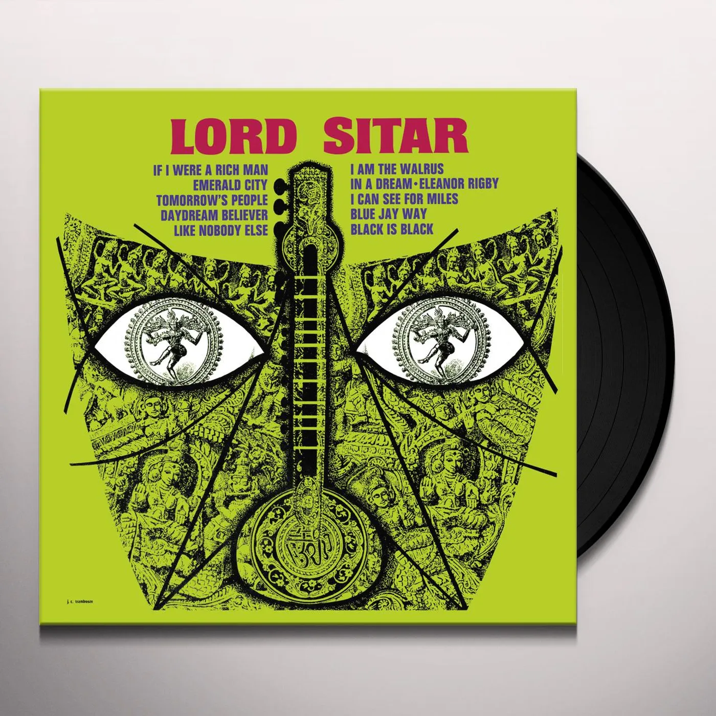 Lord Sitar Vinyl Record