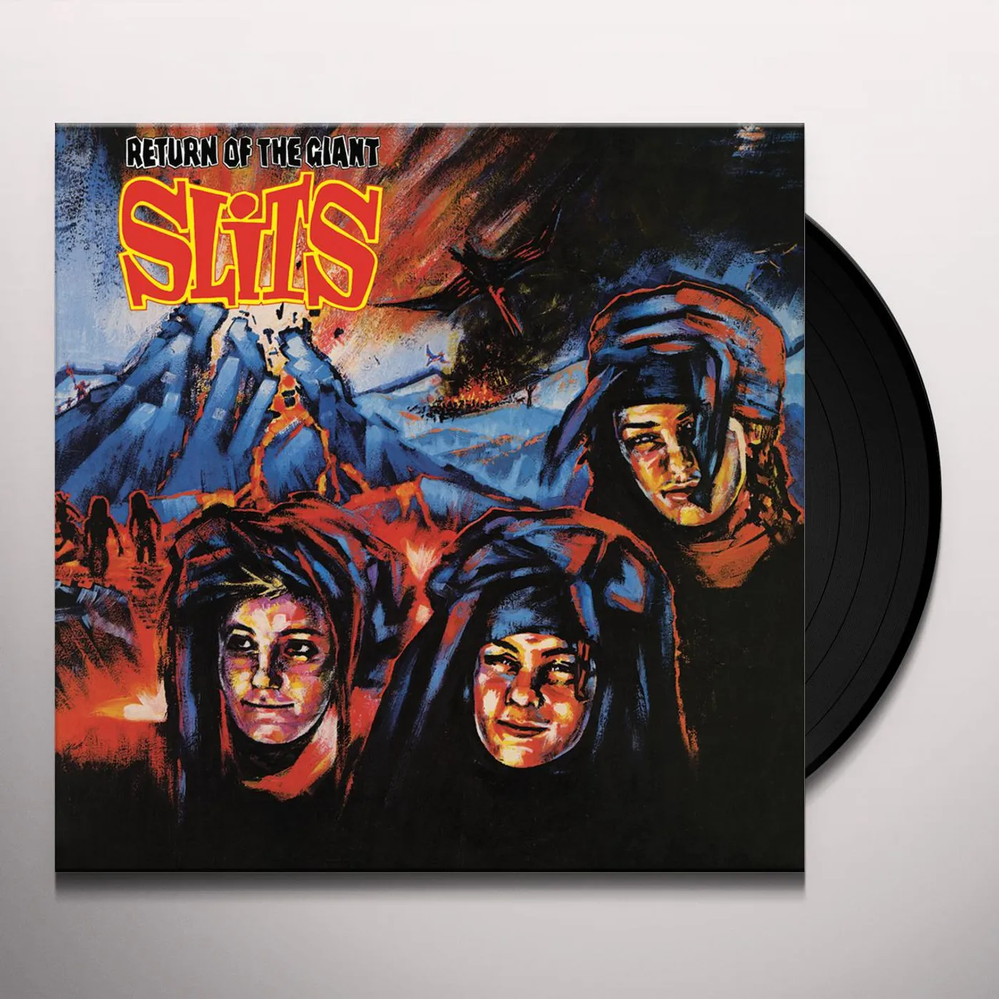 RETURN OF THE GIANT The Slits (FLUORESCENT YELLOW) Vinyl Record