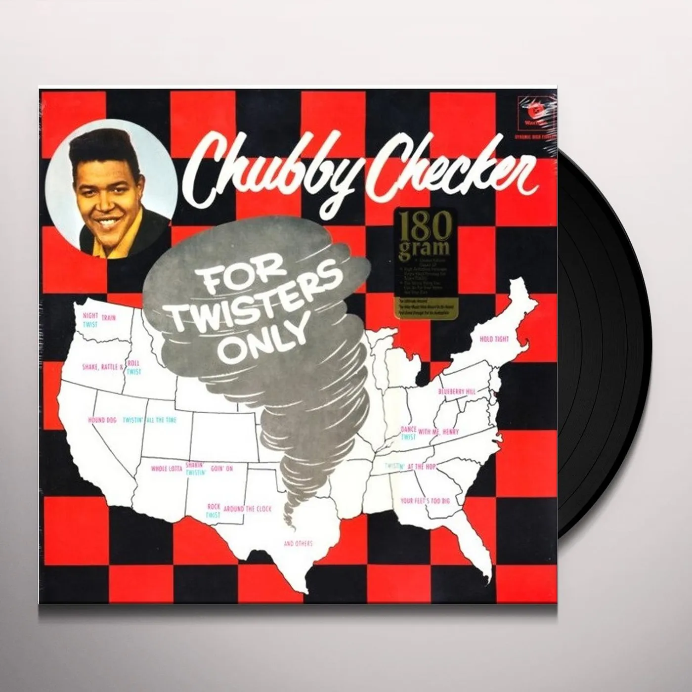 Chubby Checker FOR TWISTERS ONLY  (2 BONUS TRACKS) Vinyl Record