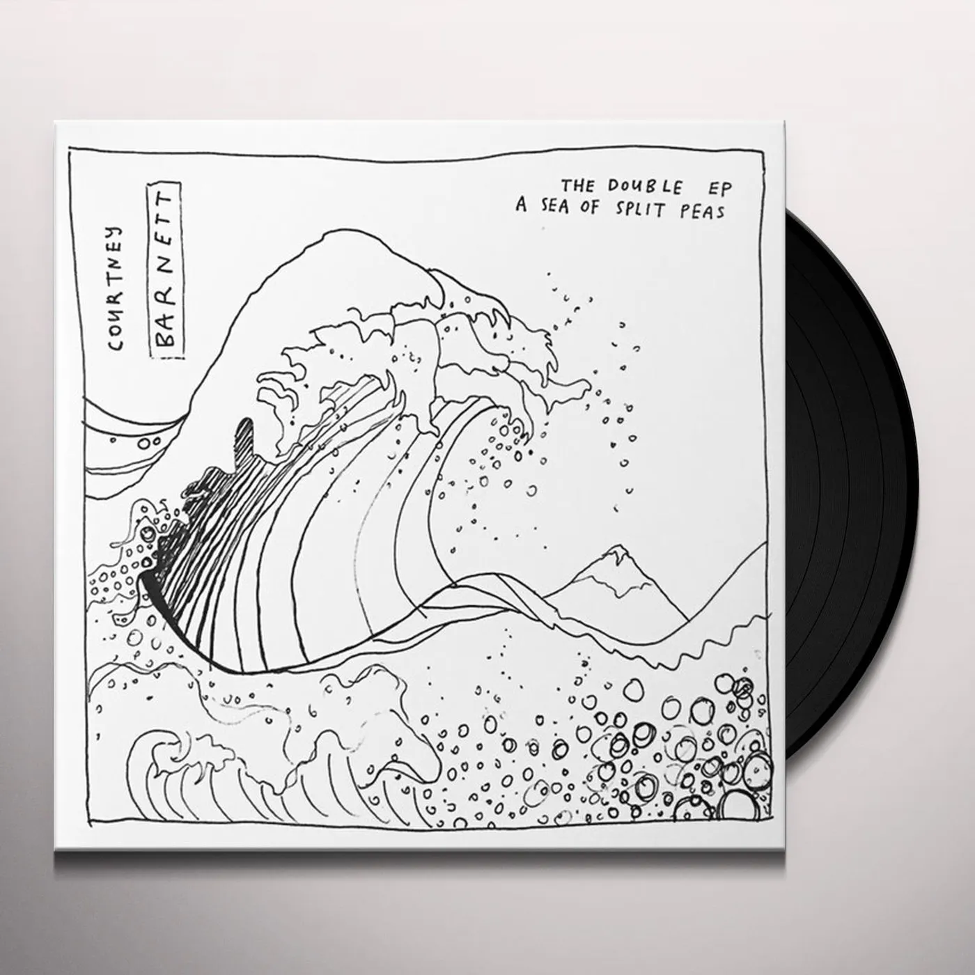 Courtney Barnett DOUBLE EP: A SEA OF SPLIT PEAS Vinyl Record