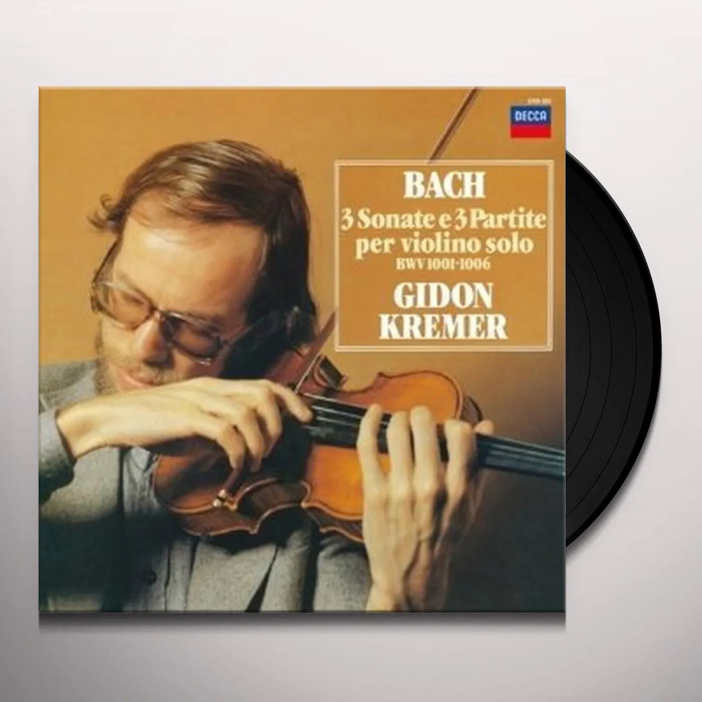Gidon Kremer BACH: SONATAS & PARTITAS Vinyl Record