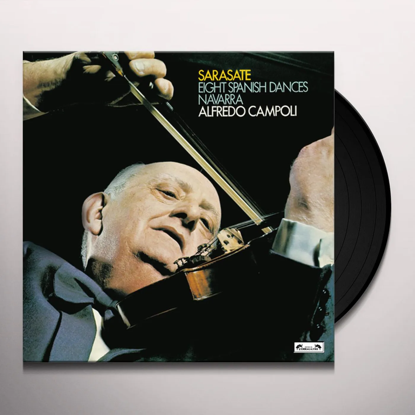 Alfredo Campoli SARASATE: EIGHT SPANISH DANCES / NAVARRA Vinyl Record