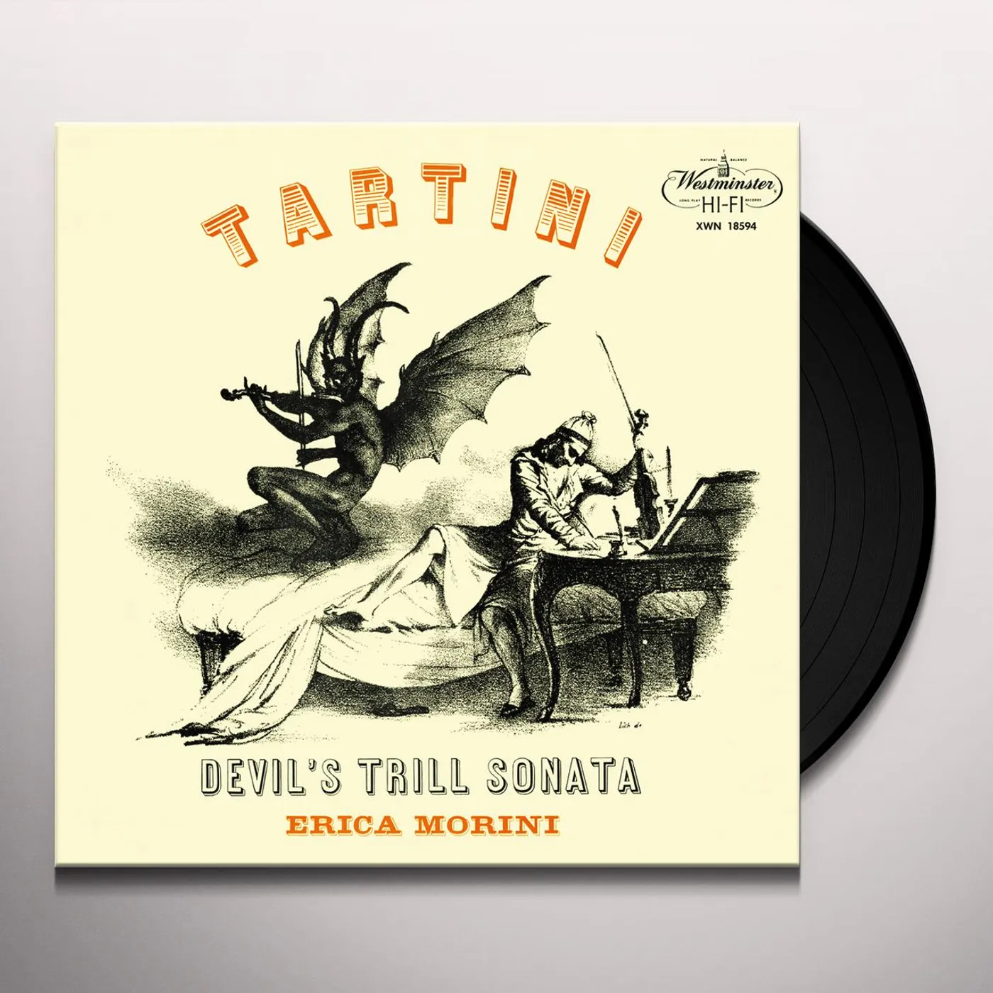 Erica Morini Tartini Devil's Trill Sonata Vinyl Record