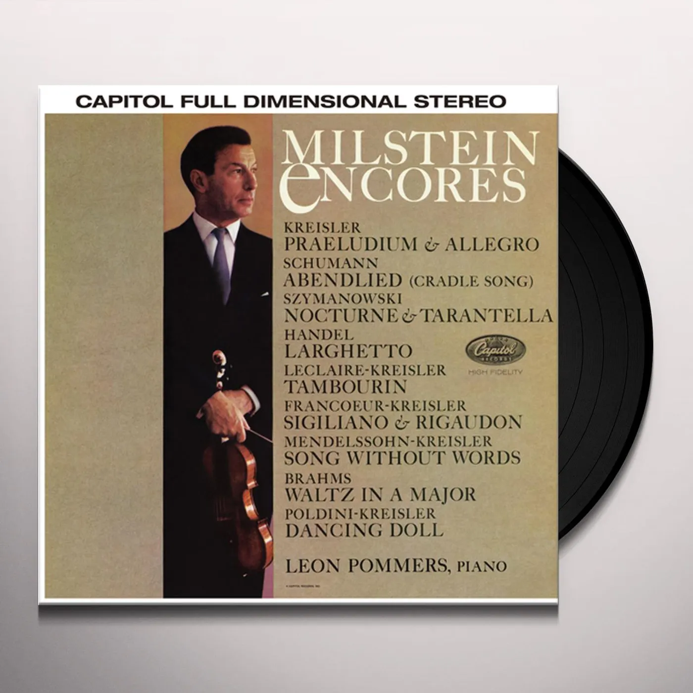 Nathan Milstein ENCORES Vinyl Record