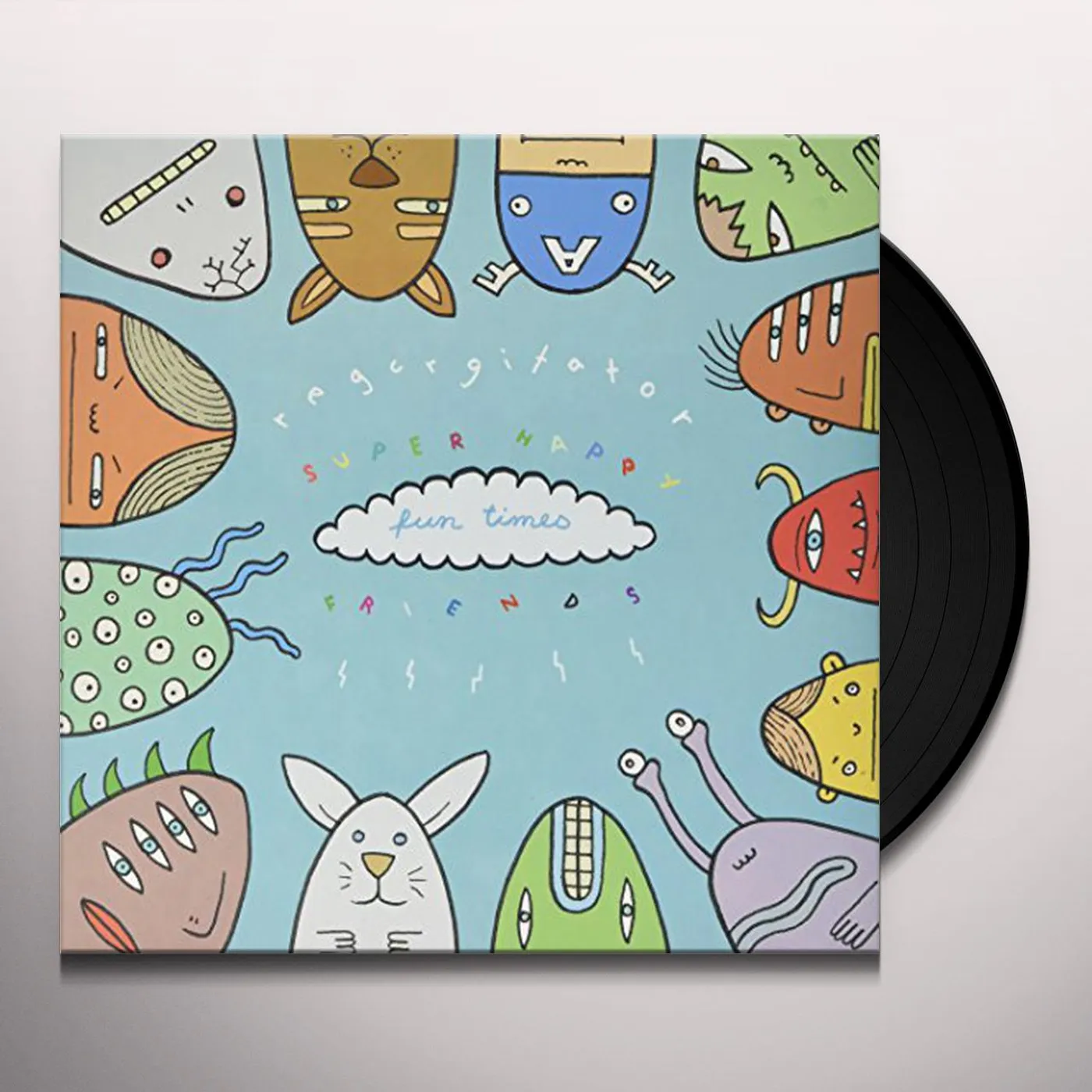 Regurgitator SUPERHAPPYFUNTIMEFRIENDS Vinyl Record