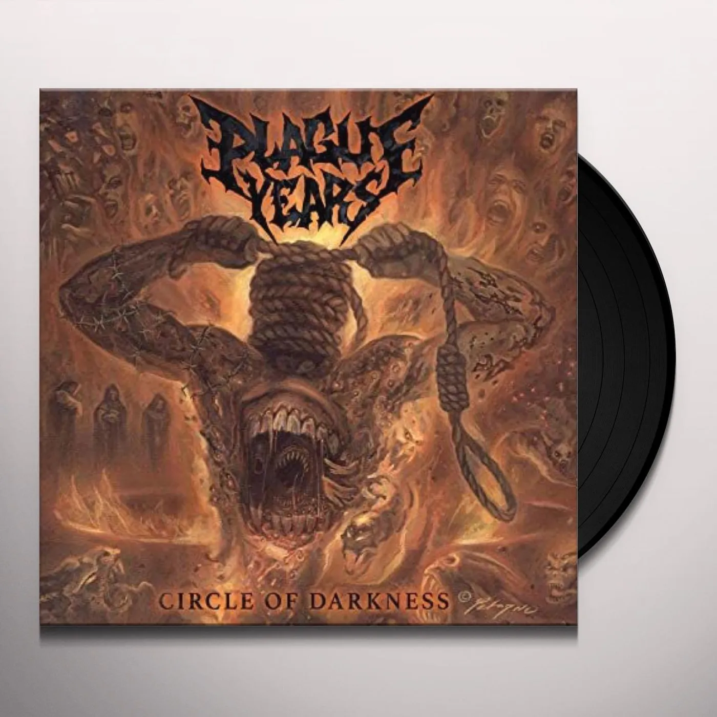 Plague Years Circle Of Darkness Vinyl Record