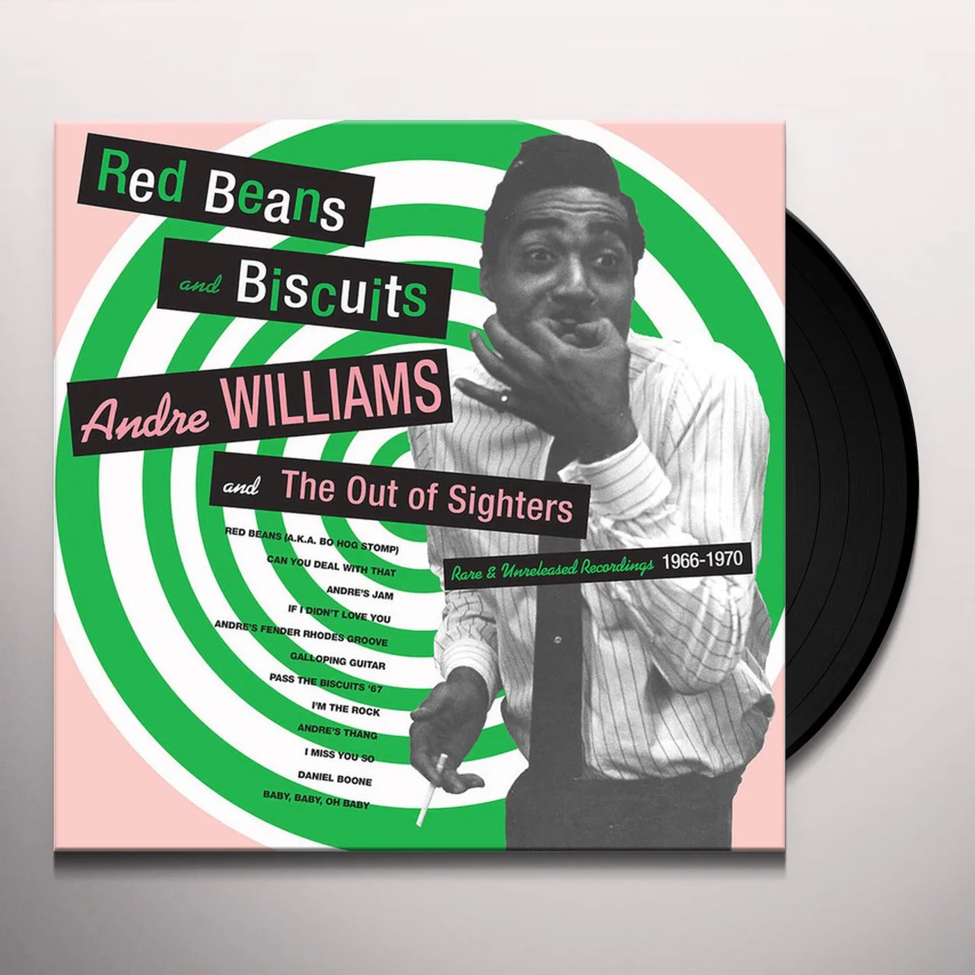 Andre Williams Red Beans and Biscuits Vinyl Record