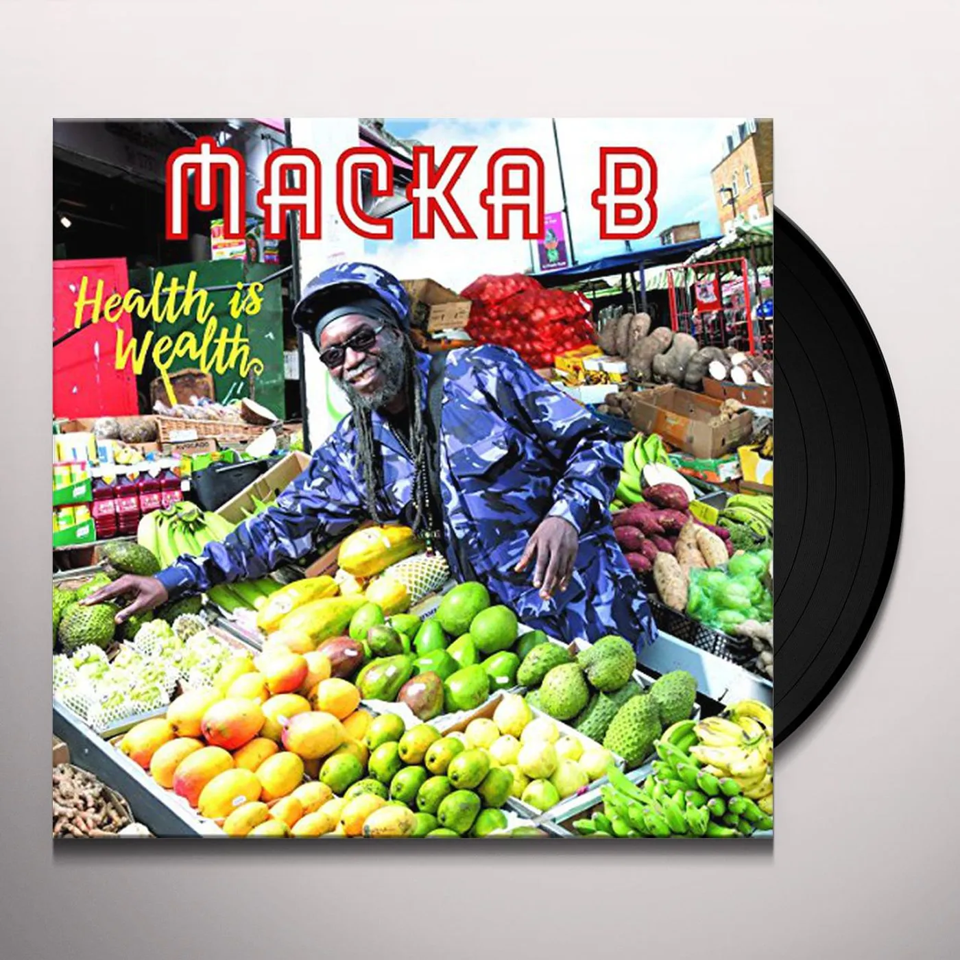 Macka B Health Is Wealth Vinyl Record