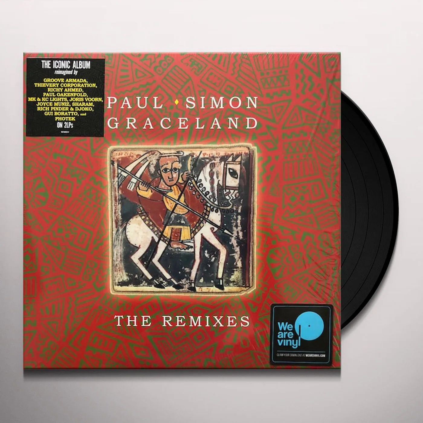 Paul Simon GRACELAND: THE REMIXES Vinyl Record