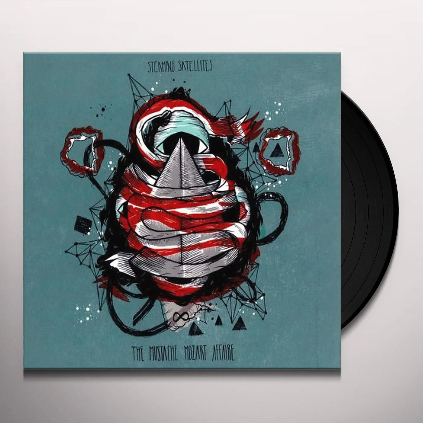 Steaming Satellites MUSTACHE MOZART AFFAIRE Vinyl Record