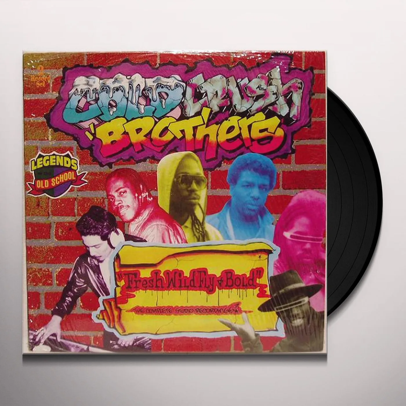 Cold Crush Brothers FRESH WILD FLY + BOLD (THE COMPLETE STUDIO RECORDINGS) (2LP) Vinyl Record