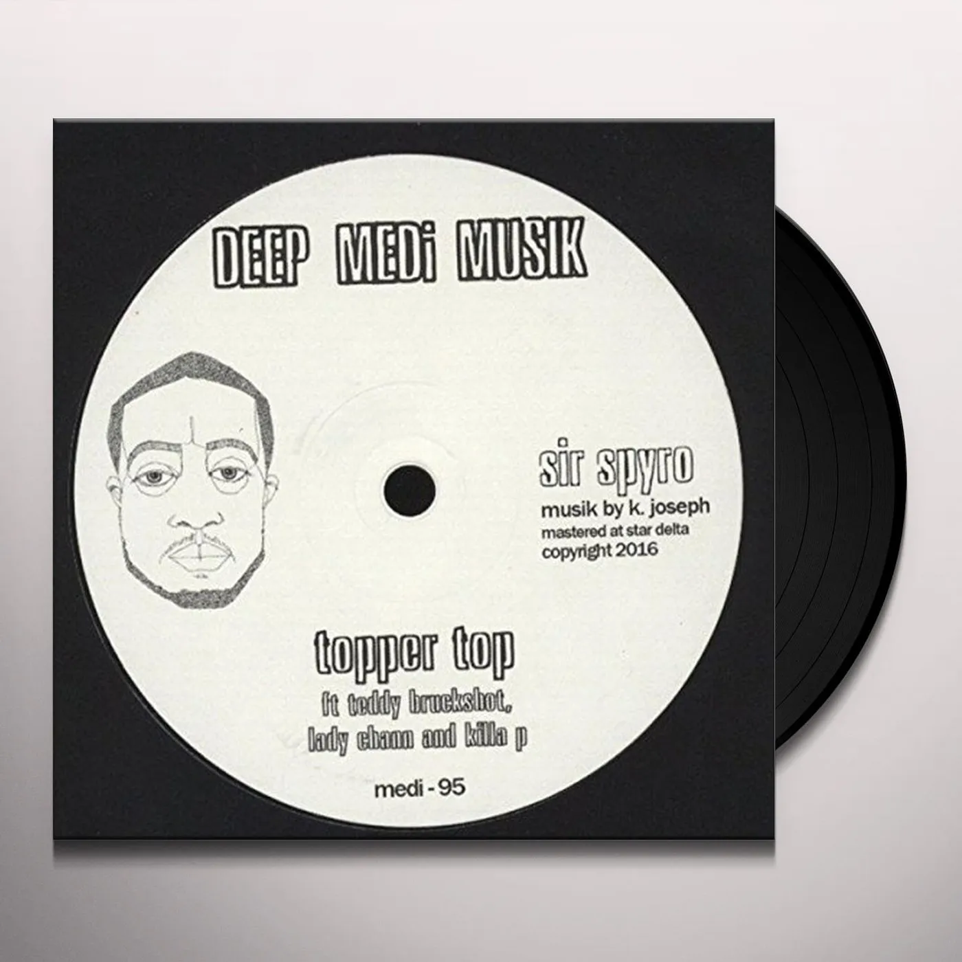 Sir Spyro Topper Top Vinyl Record