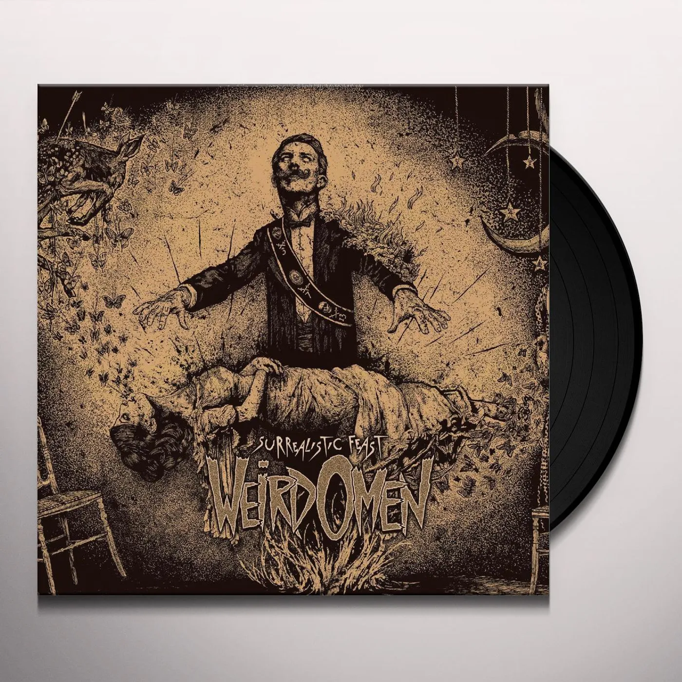 Weird Omen Surrealistic Feast Vinyl Record
