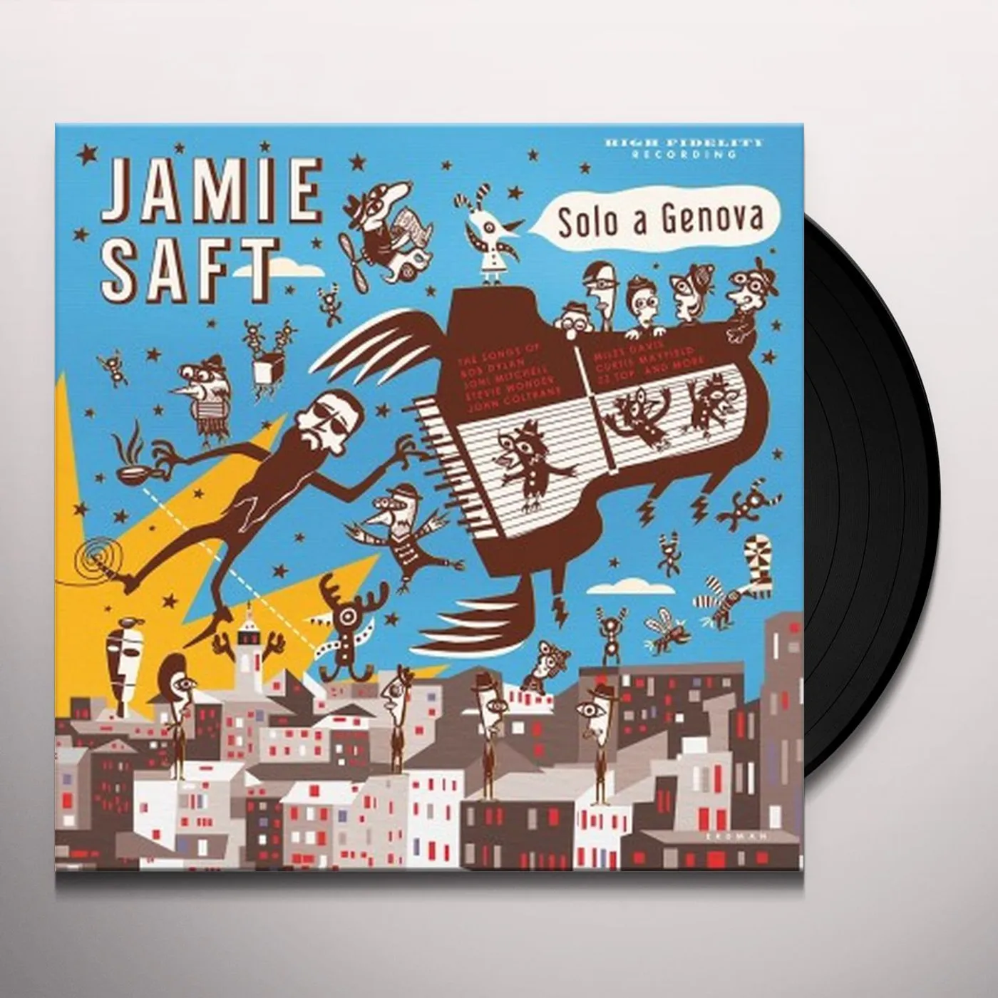 Jamie Saft Solo A Genova Vinyl Record
