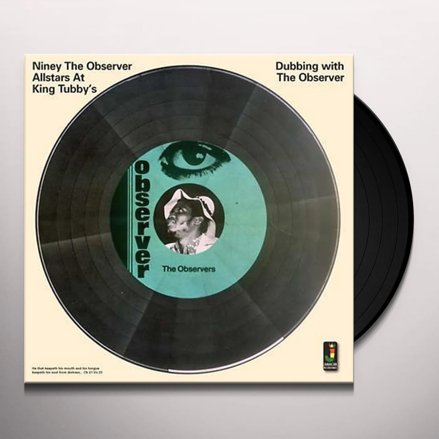 Niney The Observer Dubbing With The Observer Vinyl Record